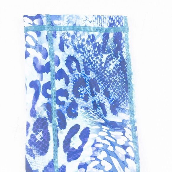 CVG Constantly Varied Gear Leopard Crop Leggings Medium NWOT Squat Proof Workout - Picture 3 of 5